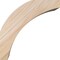 Ekena Millwork 5 1/2"W x 6"D x 6"H Thorton Smooth Knee Brace, Douglas Fir BRC06X06X06THR00SDF - alternate 4